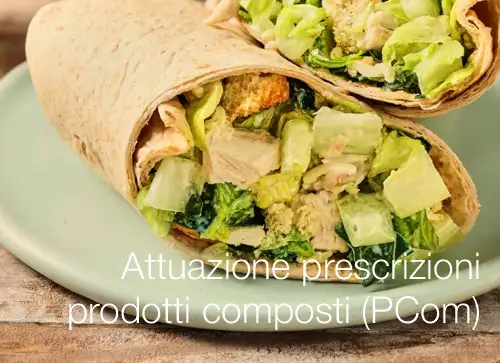 Attuazione delle prescrizioni riguardanti i prodotti composti